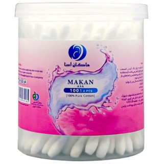 گوش پاککن 100 عددی ماکان آسا Makan Asa / پاککننده بهداشتی و کاربرد روزانه / جیونا بیوتی
